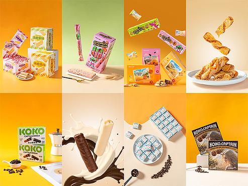 休闲食品零食巧克力蛋卷电商产品拍摄▶▷▶叁食传媒